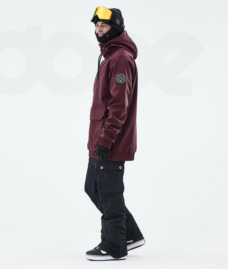 Dope Wylie Patch Snowboard Jassen Heren Bordeaux | NLZG2831