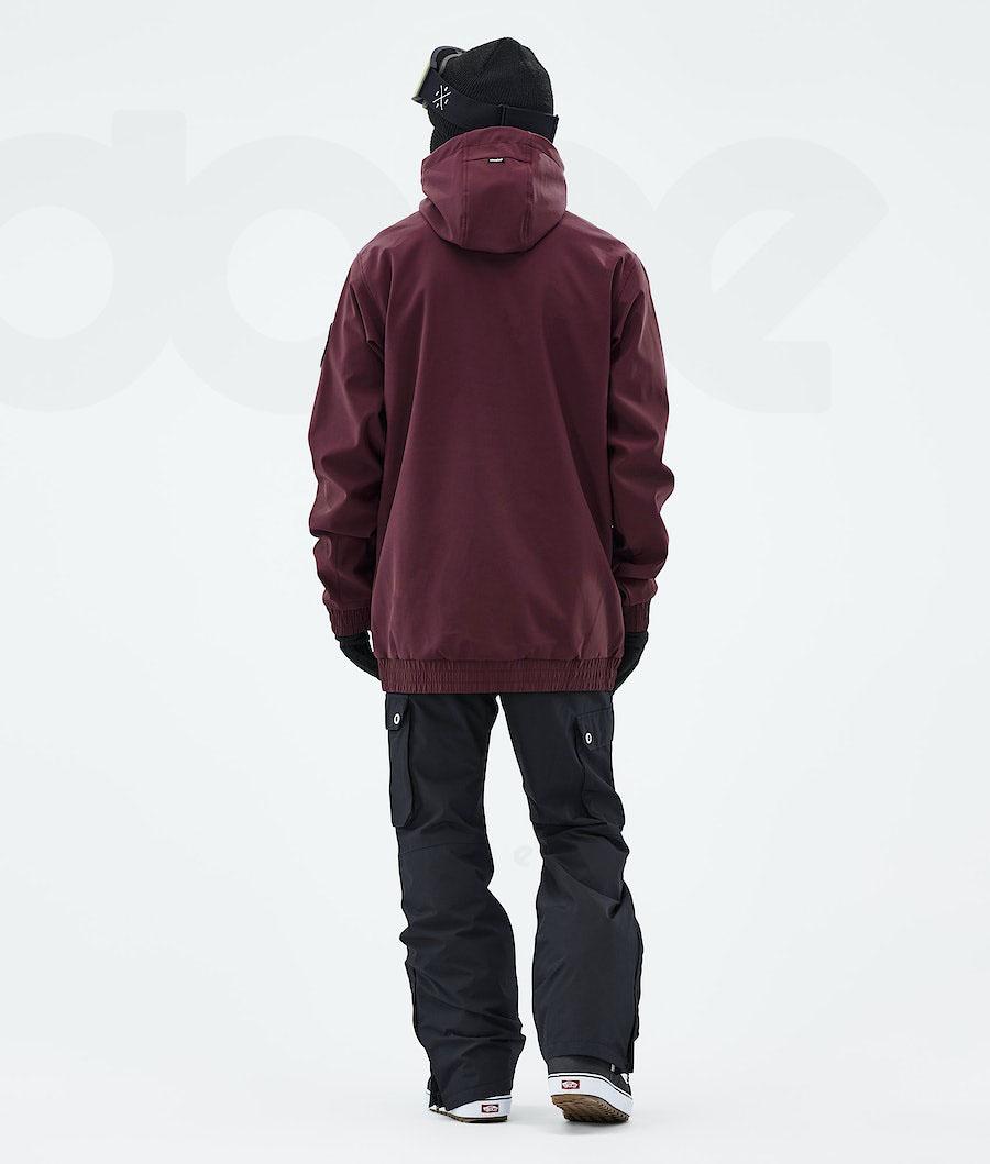 Dope Wylie Patch Snowboard Jassen Heren Bordeaux | NLZG2831