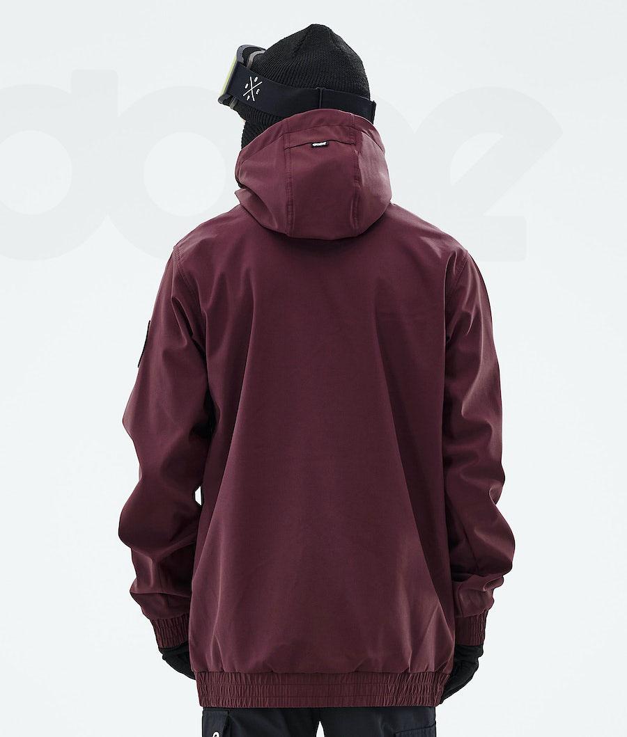 Dope Wylie Patch Snowboard Jassen Heren Bordeaux | NLZG2831