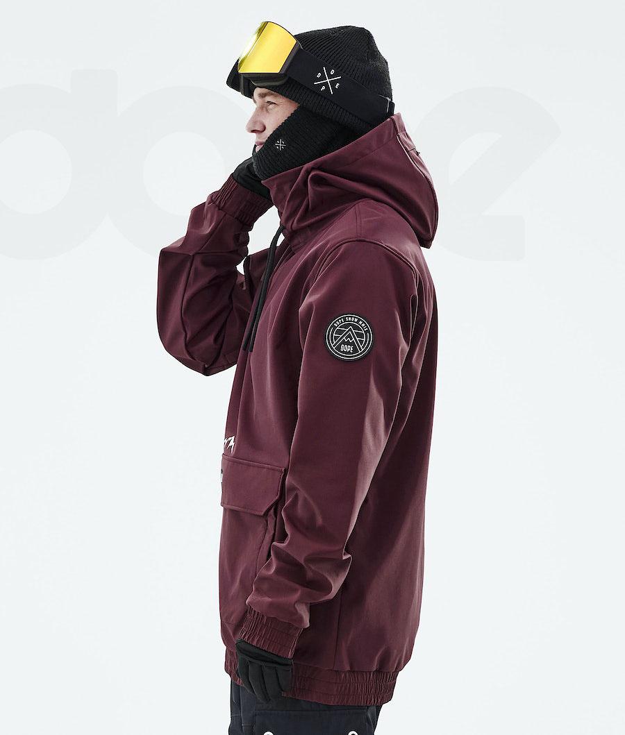 Dope Wylie Patch Snowboard Jassen Heren Bordeaux | NLZG2831