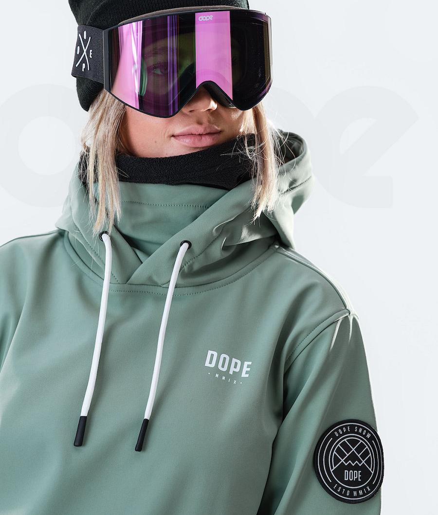 Dope Wylie W 10k Capital Ski-jassen Dames Groen | NLRW3676