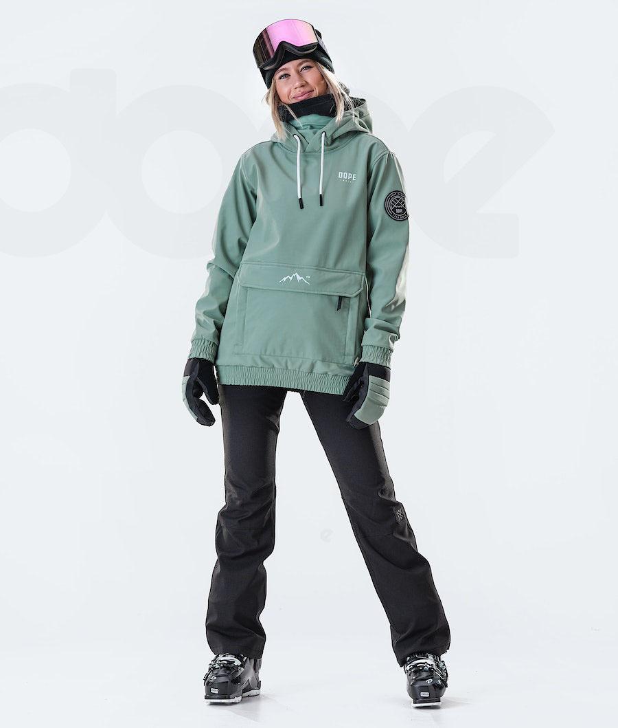 Dope Wylie W 10k Capital Ski-jassen Dames Groen | NLRW3676