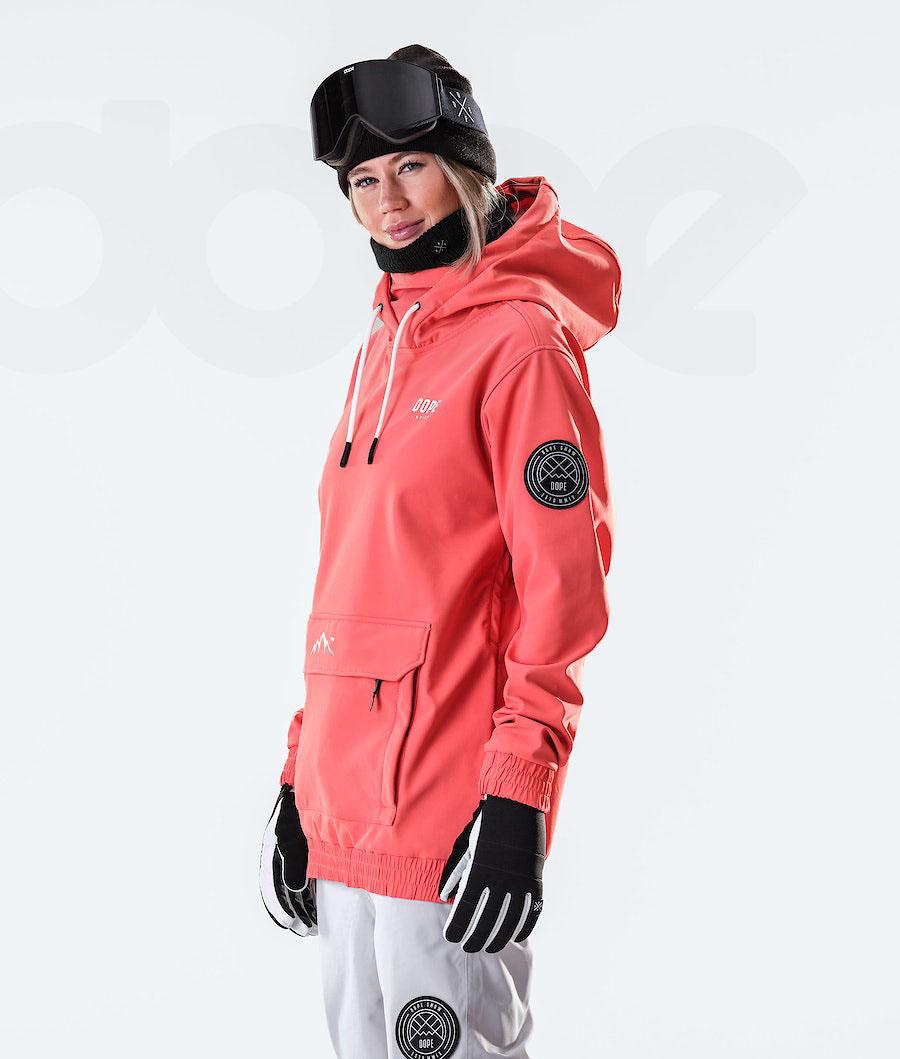 Dope Wylie W 10k Capital Ski-jassen Dames Koraal | NLWY3678