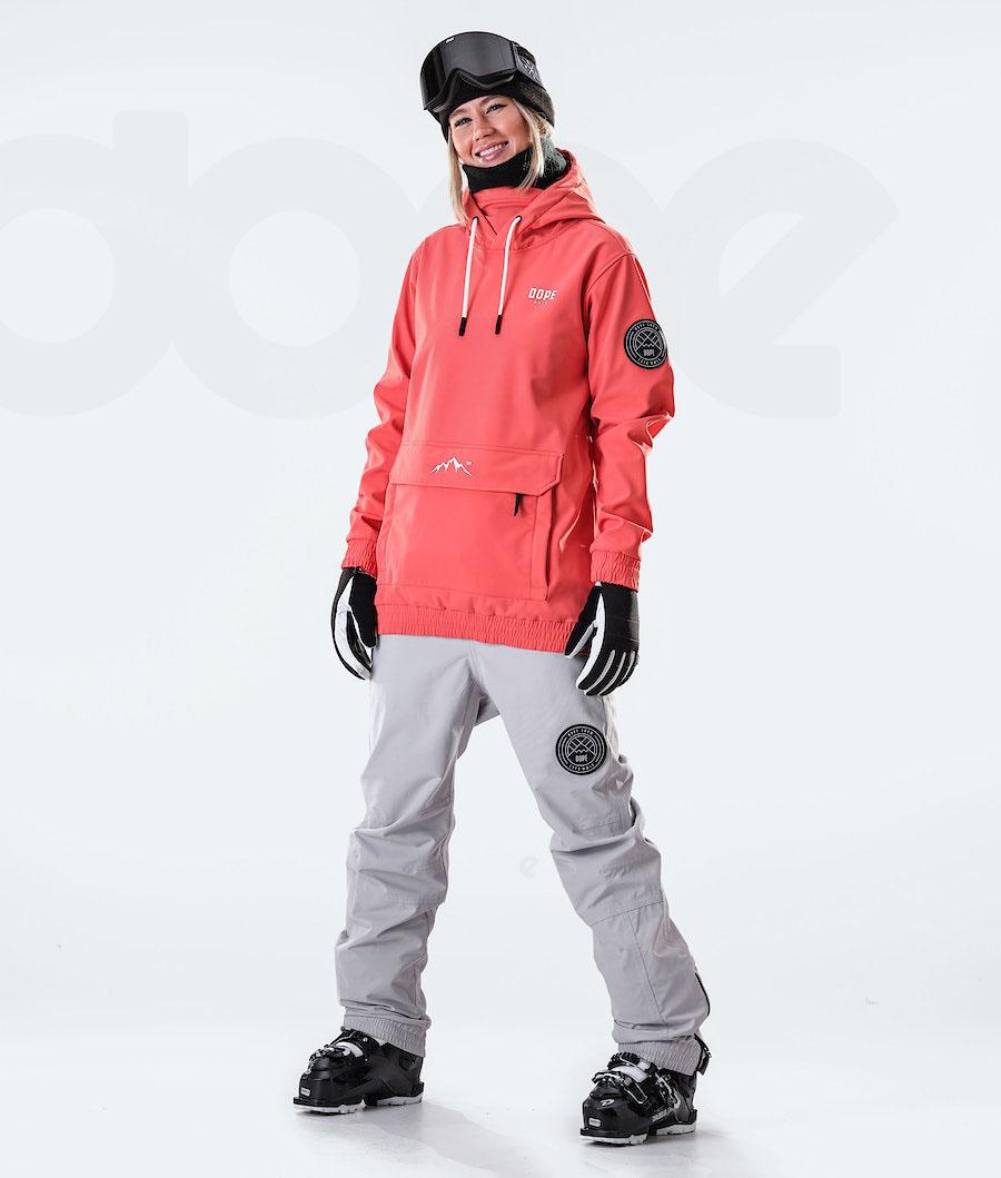 Dope Wylie W 10k Capital Ski-jassen Dames Koraal | NLWY3678