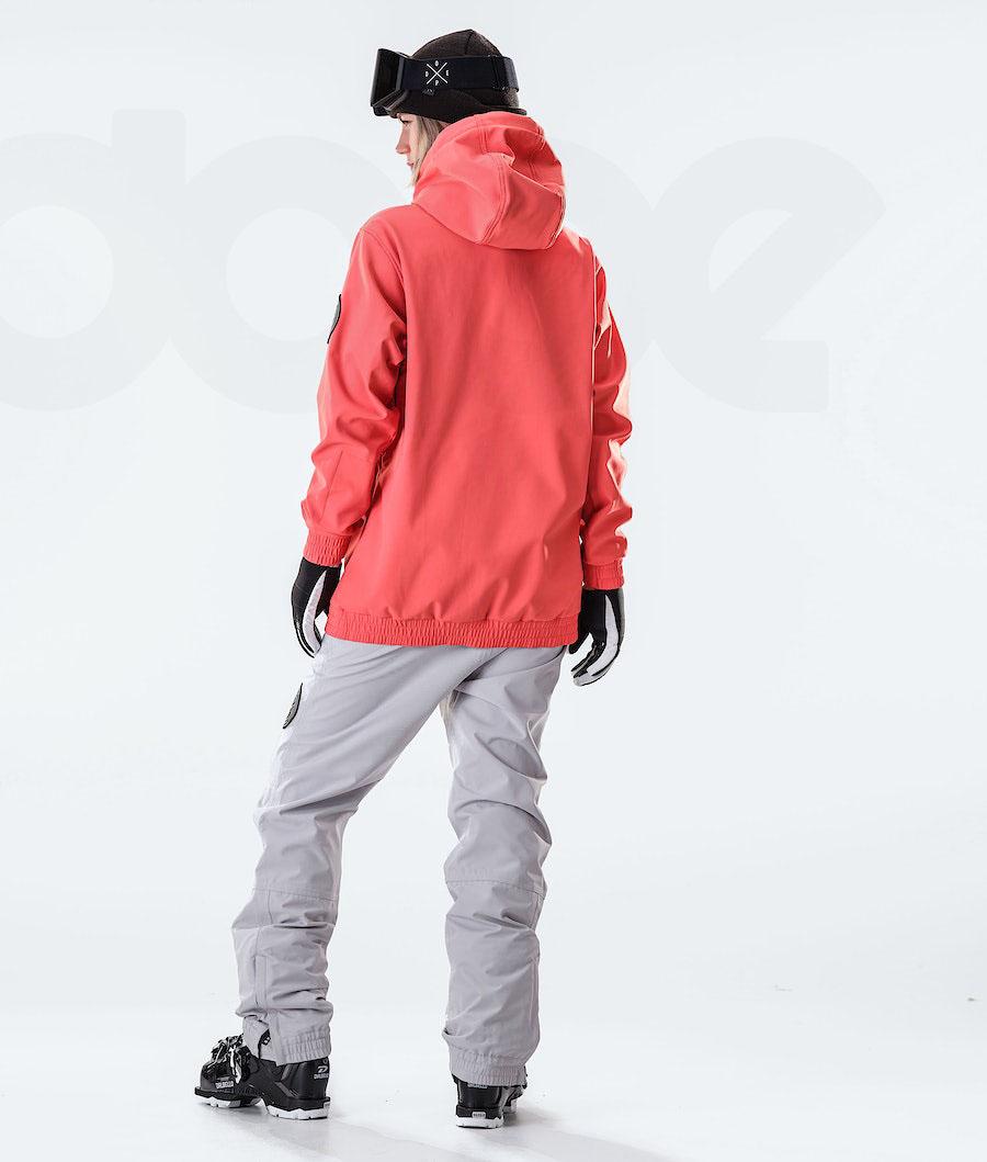 Dope Wylie W 10k Capital Ski-jassen Dames Koraal | NLWY3678