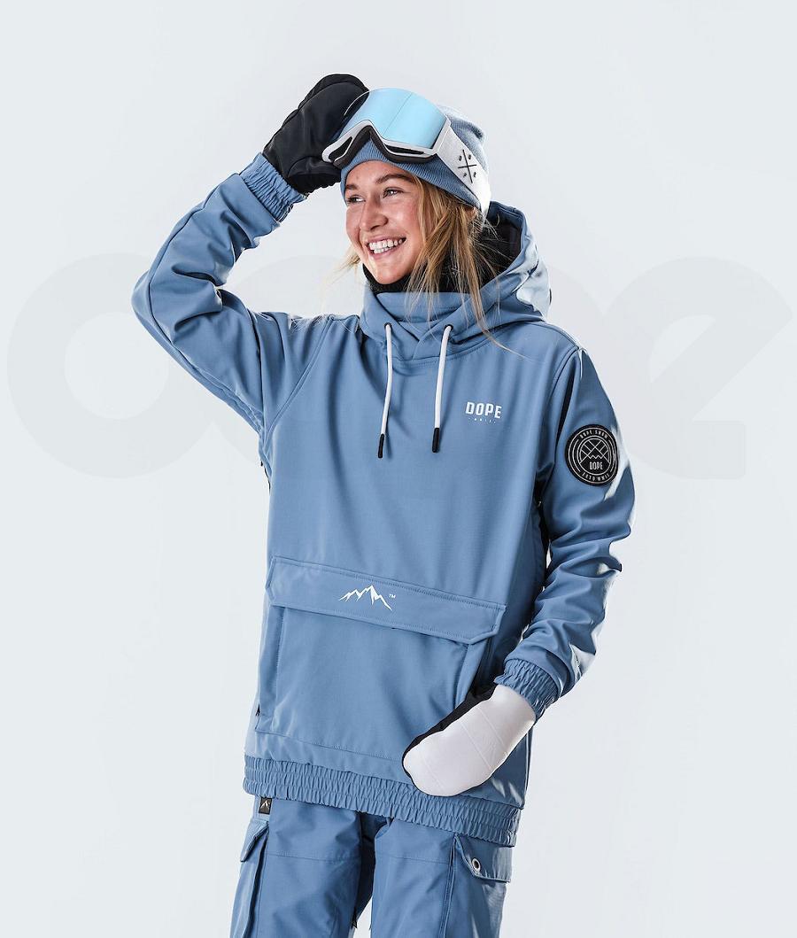 Dope Wylie W 10k Capital Snowboard Jassen Dames Blauw Grijs | NLHK3508