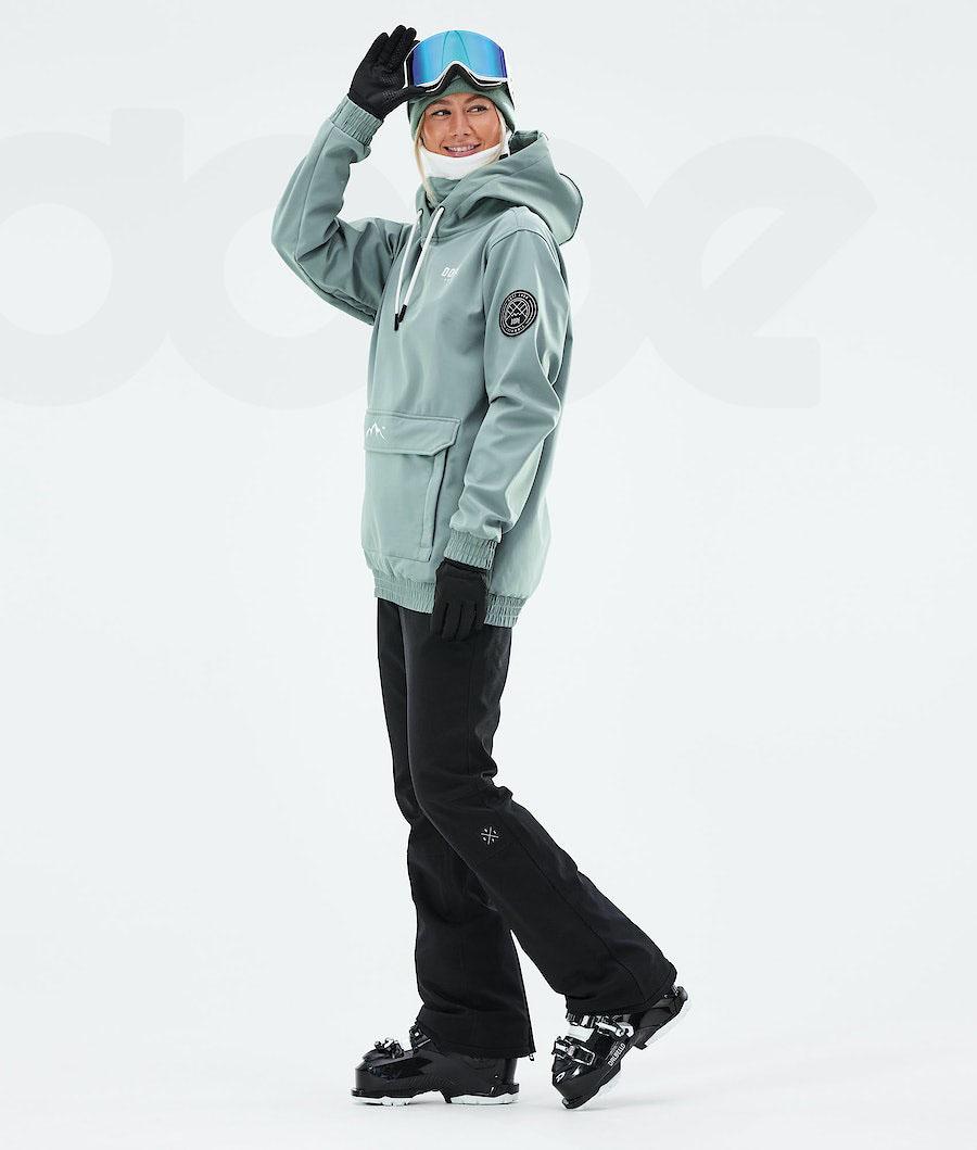 Dope Wylie W Capital Ski-jassen Dames Groen | NLQZ3679