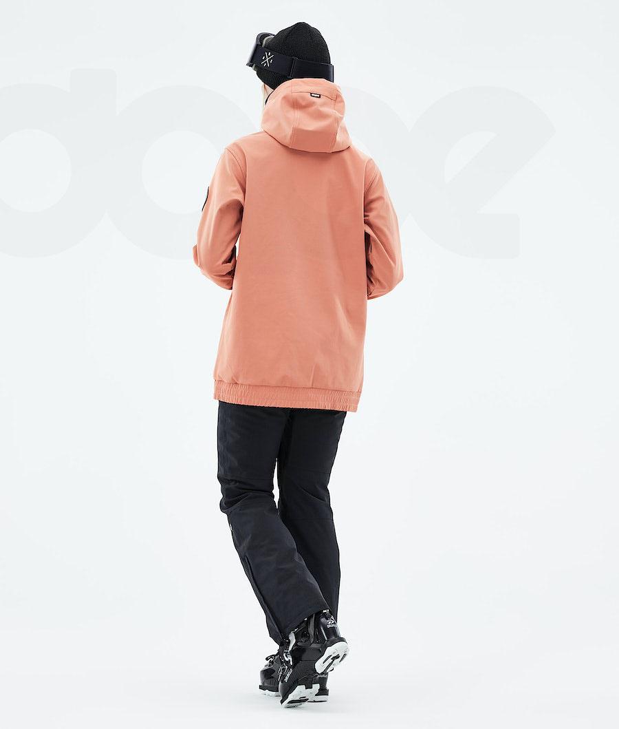 Dope Wylie W Capital Ski-jassen Dames Oranje | NLMA3680