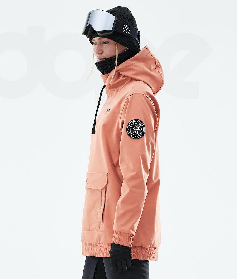 Dope Wylie W Capital Ski-jassen Dames Oranje | NLMA3680