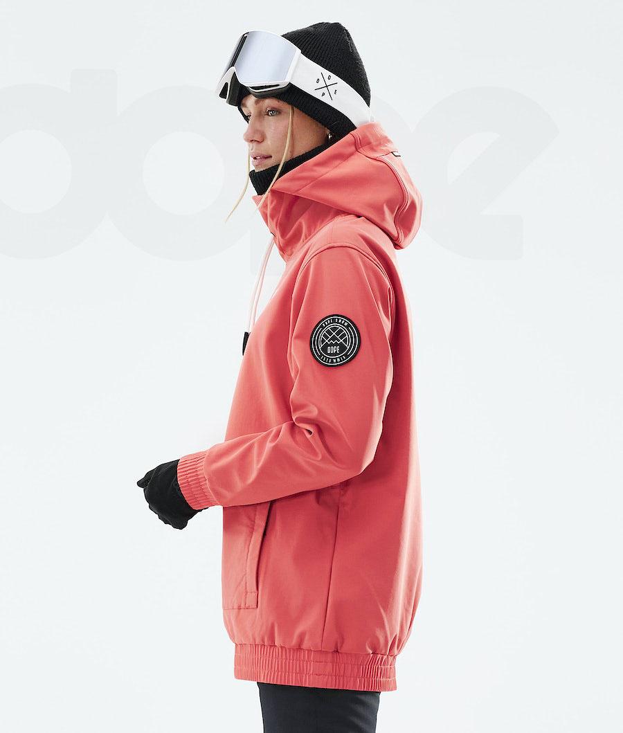 Dope Wylie W Capital Ski-jassen Dames Rood | NLFM3684