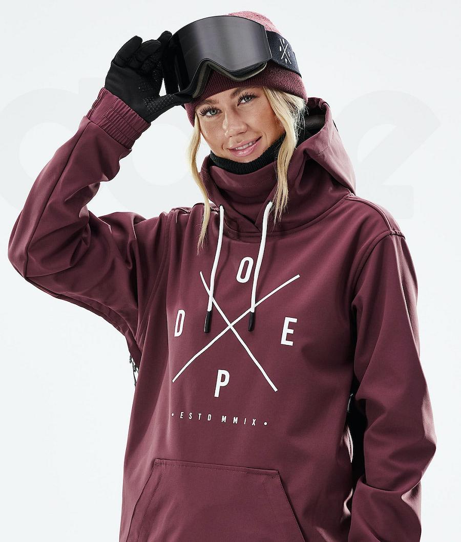 Dope Yeti 2021 2X-Up Ski-jassen Dames Bordeaux | NLAP3694