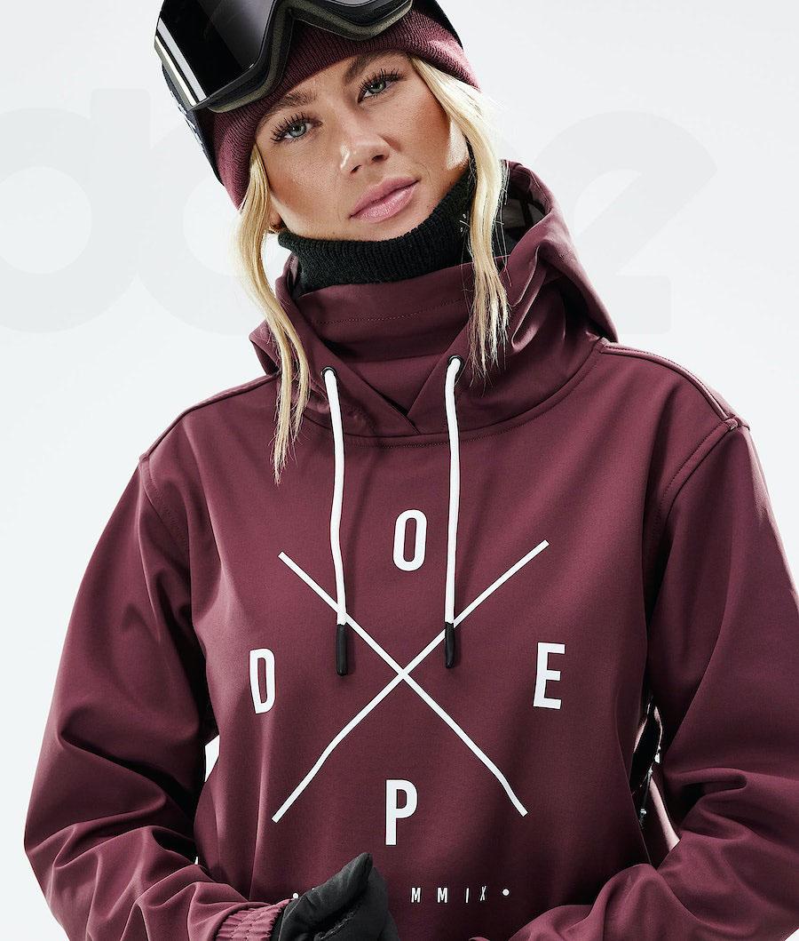 Dope Yeti 2021 2X-Up Ski-jassen Dames Bordeaux | NLAP3694