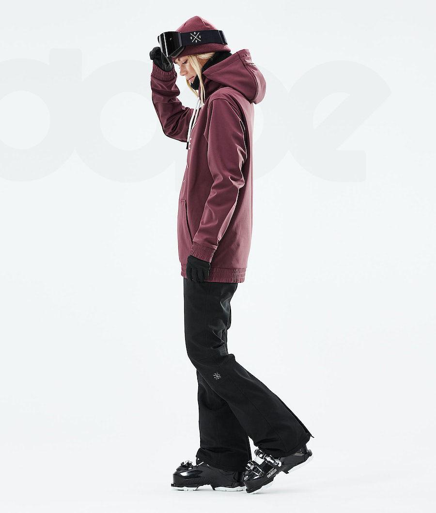 Dope Yeti 2021 2X-Up Ski-jassen Dames Bordeaux | NLAP3694