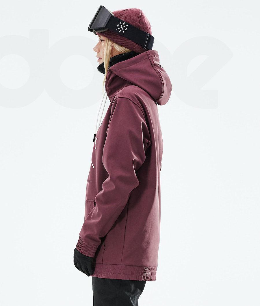 Dope Yeti 2021 2X-Up Ski-jassen Dames Bordeaux | NLAP3694