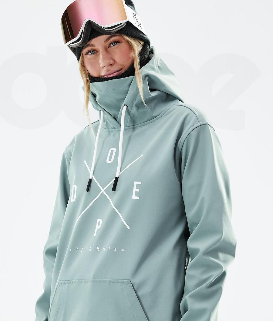 Dope Yeti 2021 2X-Up Ski-jassen Dames Groen | NLSO3693