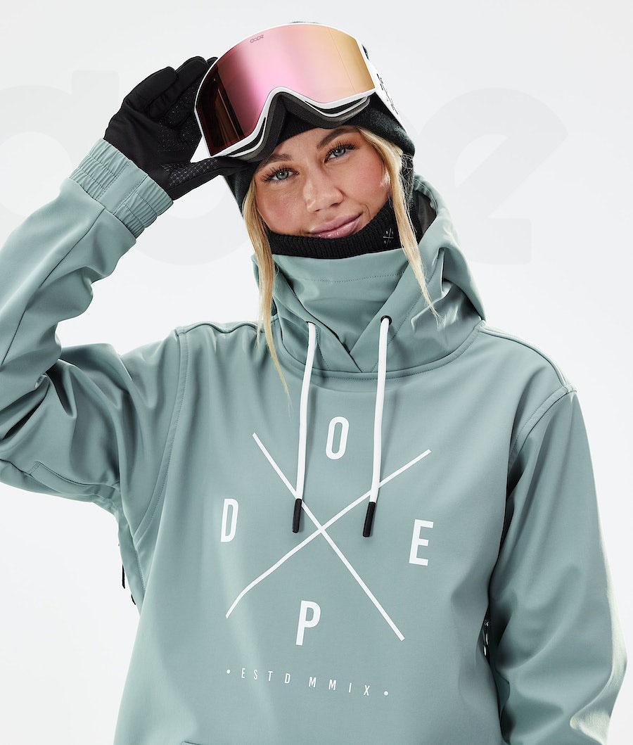 Dope Yeti 2021 2X-Up Ski-jassen Dames Groen | NLSO3693