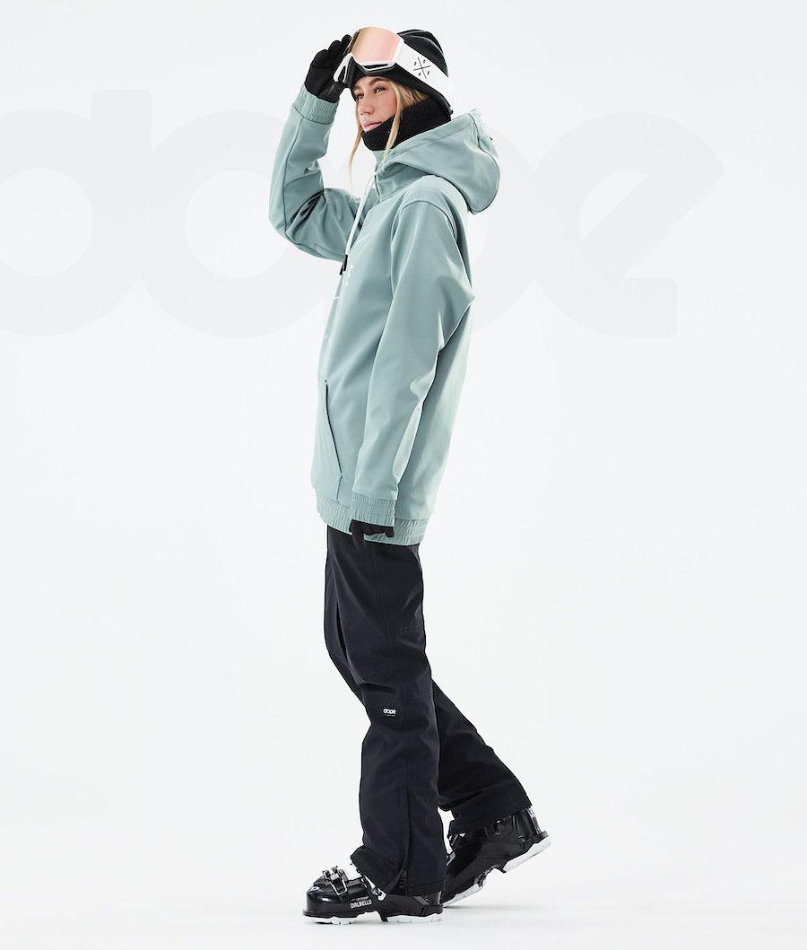 Dope Yeti 2021 2X-Up Ski-jassen Dames Groen | NLSO3693