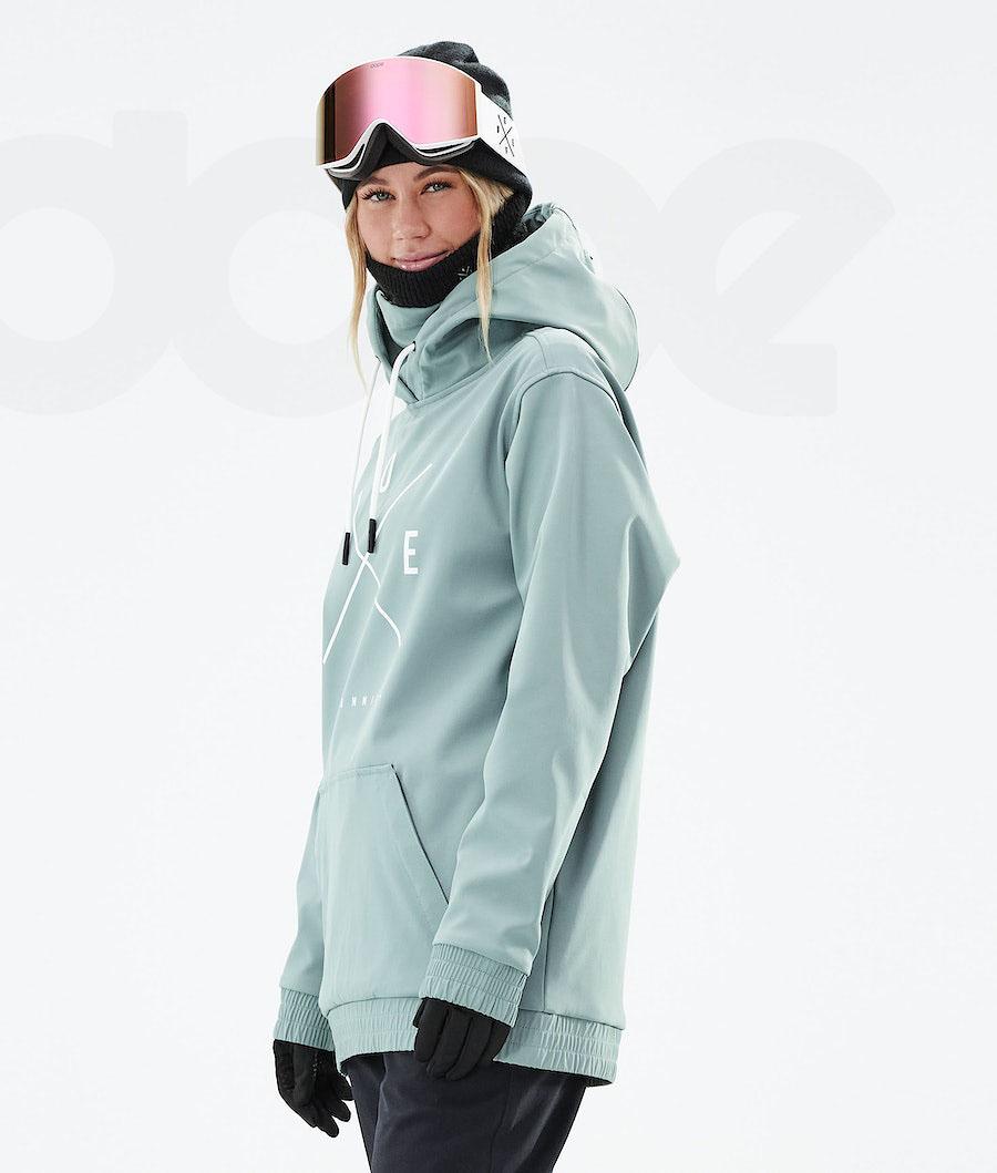 Dope Yeti 2021 2X-Up Ski-jassen Dames Groen | NLSO3693