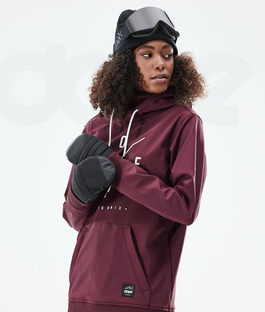 Dope Yeti W 10k Ski-jassen Dames Bordeaux | NLQZ3704