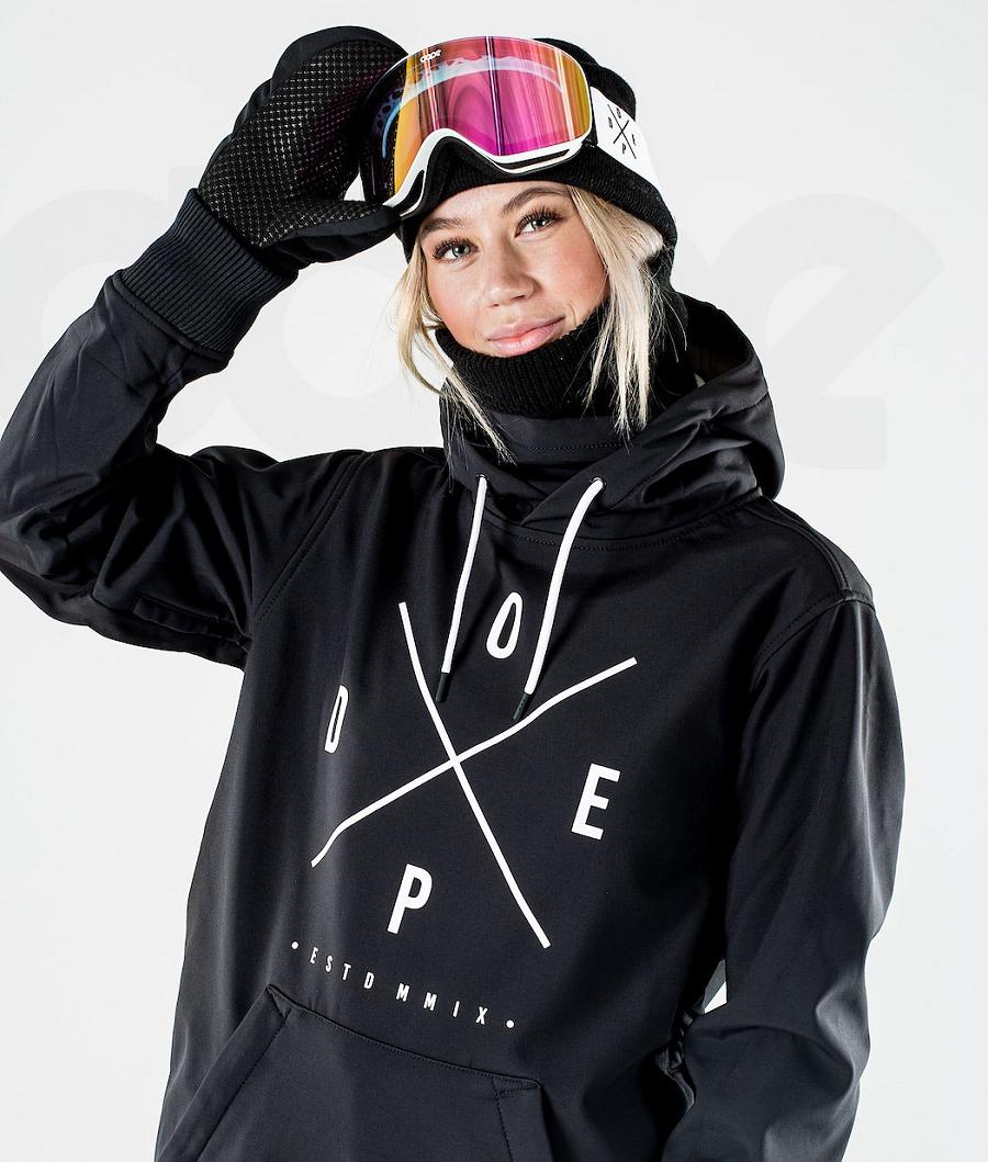 Dope Yeti W 10k Ski-jassen Dames Zwart | NLRW3701