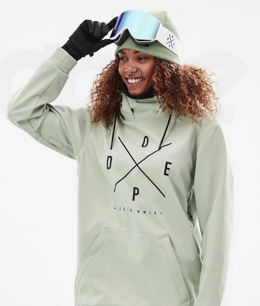 Dope Yeti W 2X-Up Snowboard Jassen Dames Groen | NLSO3537