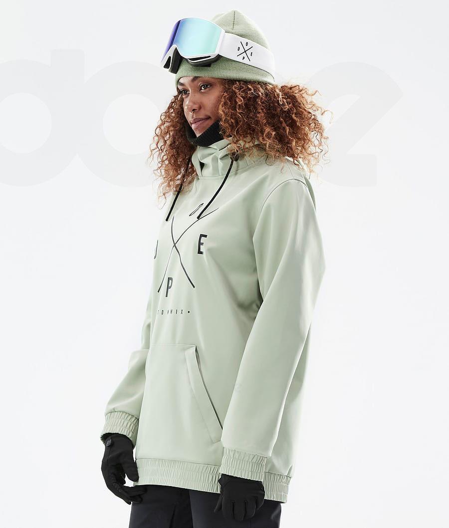 Dope Yeti W 2X-Up Snowboard Jassen Dames Groen | NLSO3537