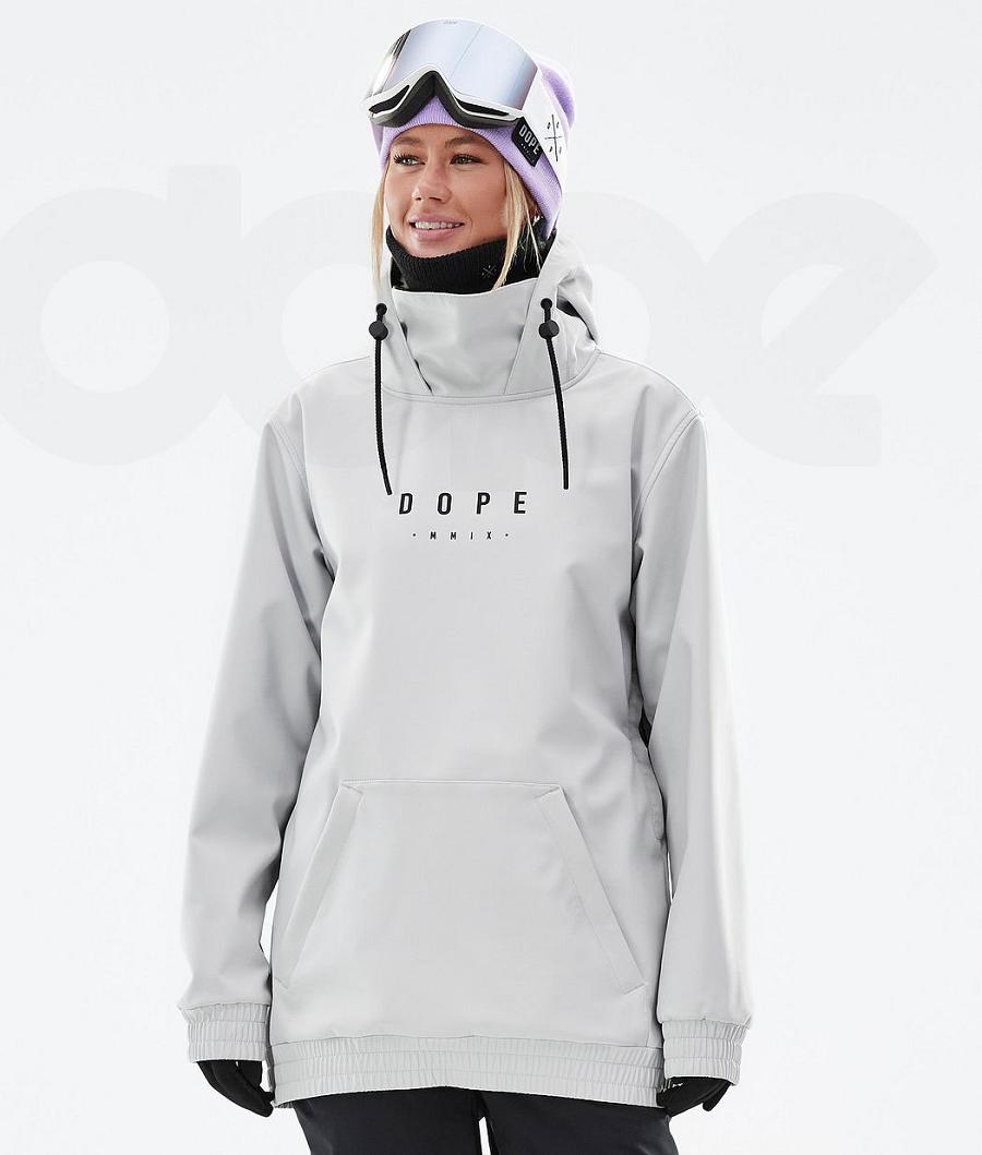 Dope Yeti W Peak Snowboard Jassen Dames Zilver | NLYU3543