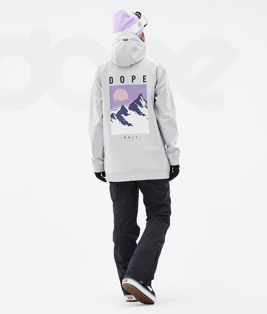 Dope Yeti W Peak Snowboard Jassen Dames Zilver | NLYU3543